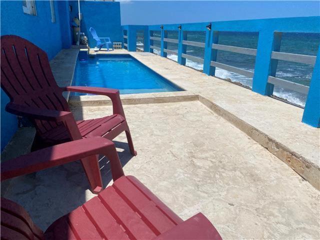 Casita Familiar con Vista al Mar y Piscina Villa Arecibo Exterior foto